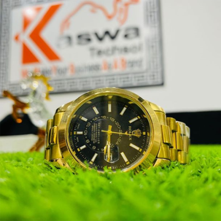 Oyster Datejust | Gold Case with Black Dial