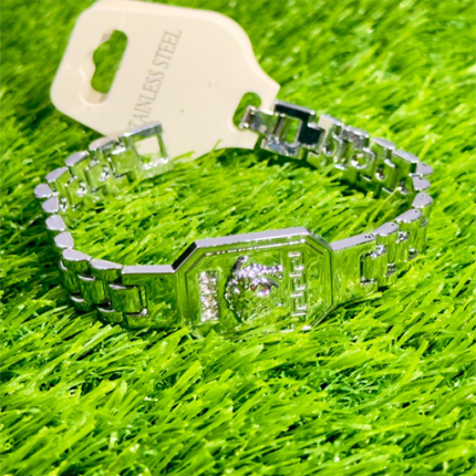Versace Silver Bracelet for Men